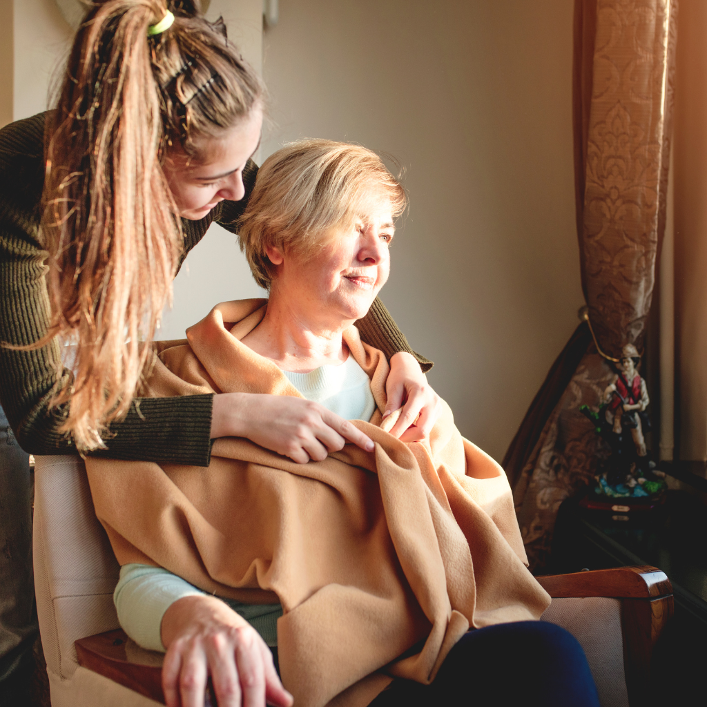 What is the night routine for the elderly
