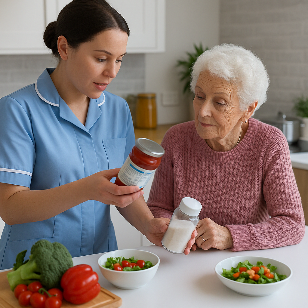 salt and heart disease in older adults
